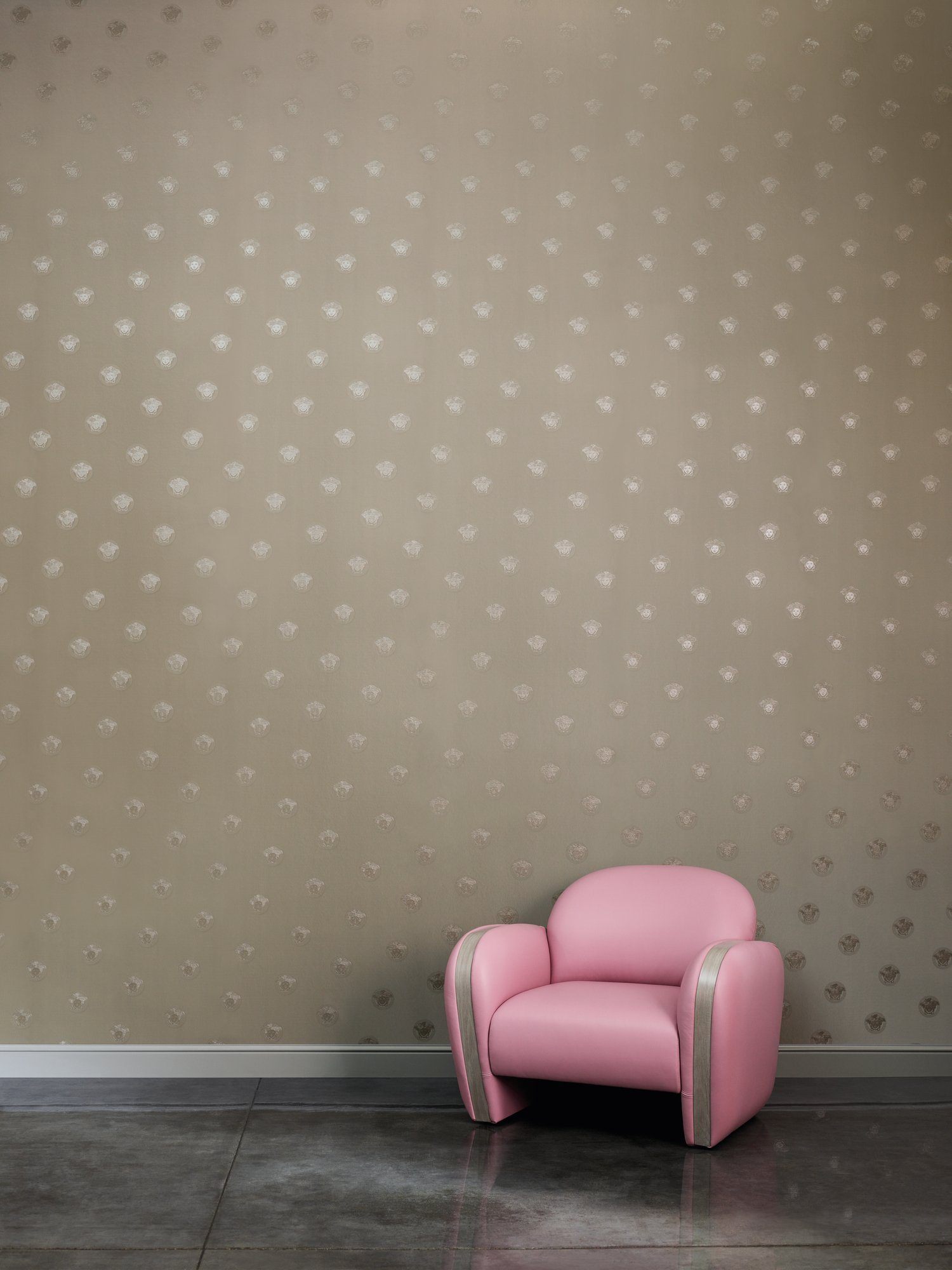 A.S. Création Vinyltapete, Versace Home Designtapete Grau 348623 Luxus Vlies Designertapete