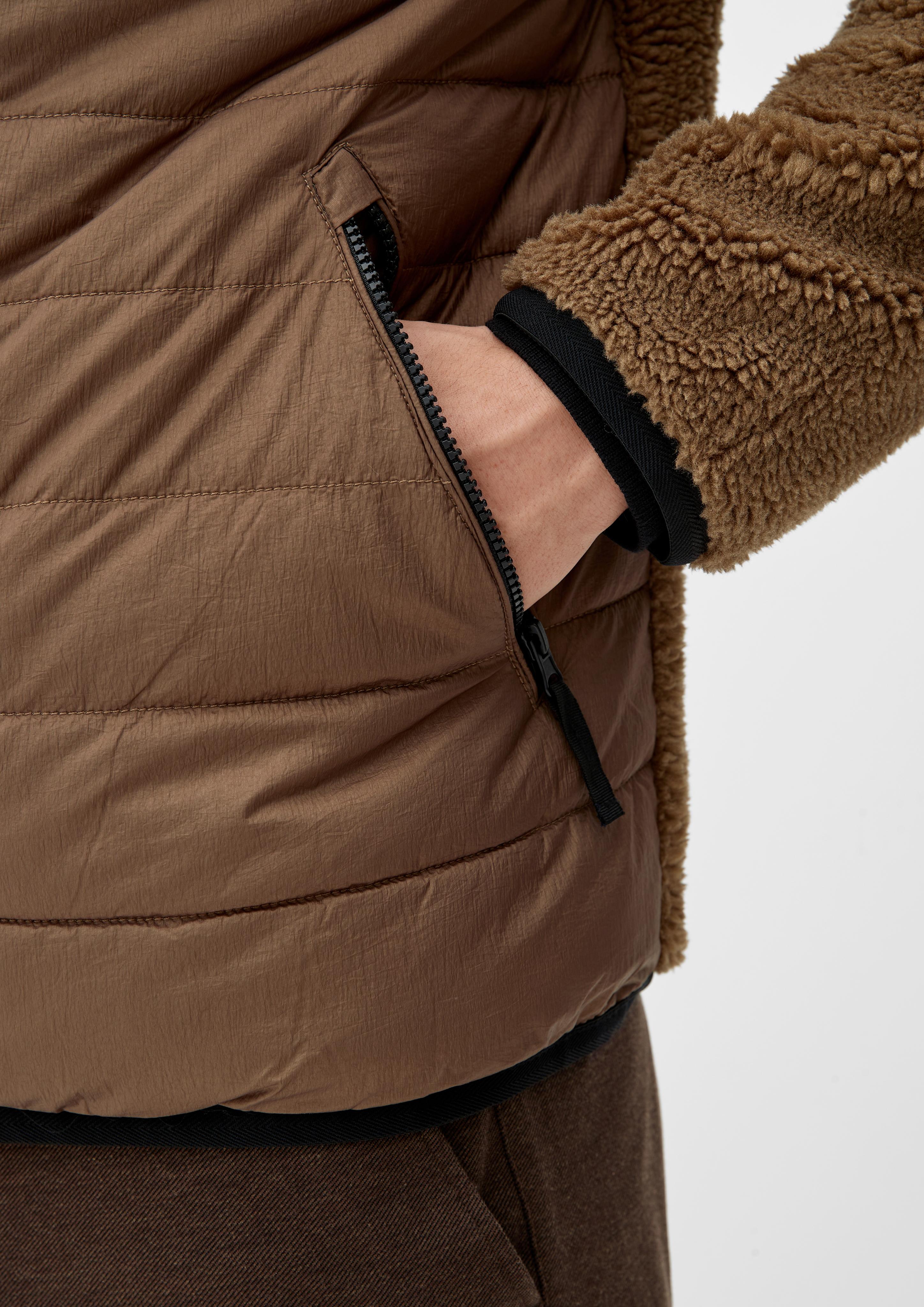 Jacke im Fabricmix  2115330-8592