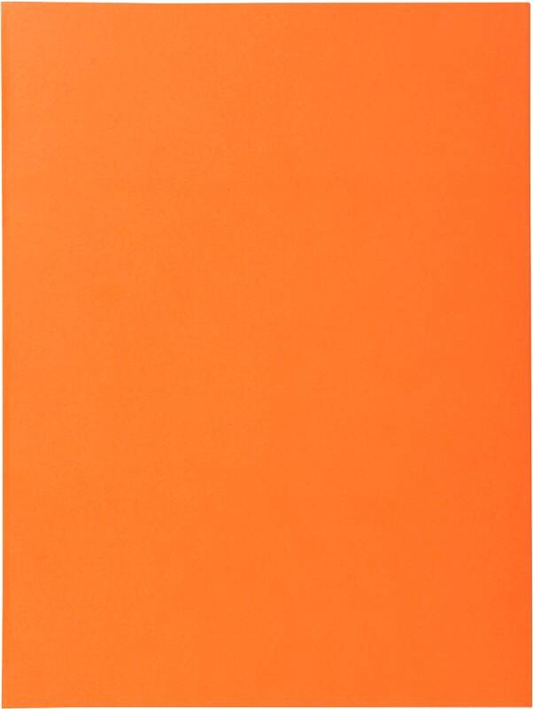 Exacompta Super Aktendeckel DIN A4 Orange Pappkarton 160 g/m² 500 Stück