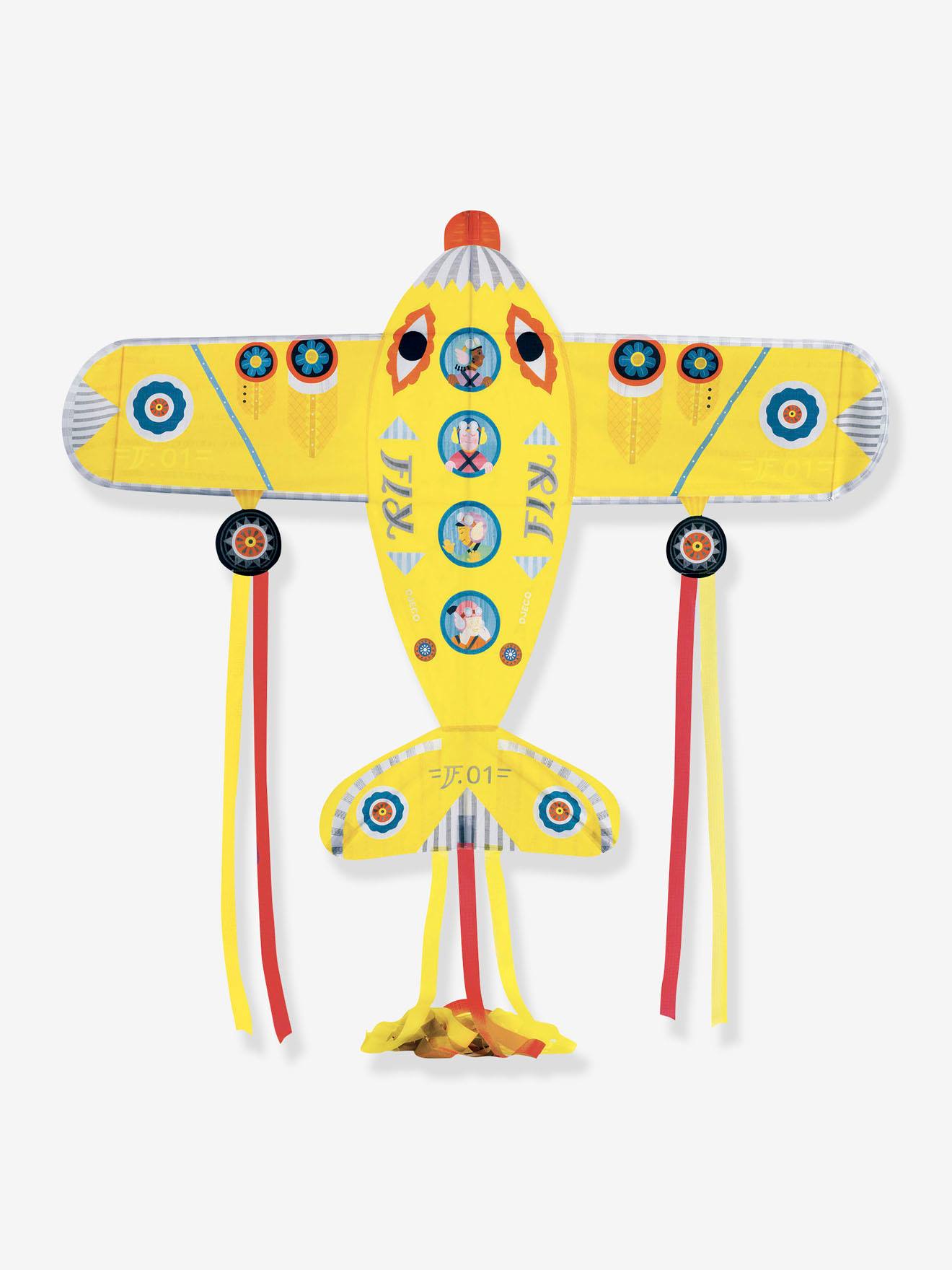 Cerf-volant maxi DJECO jaune