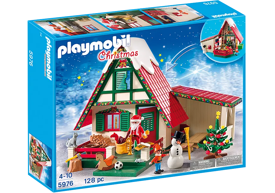 Zuhause beim Weihnachtsmann