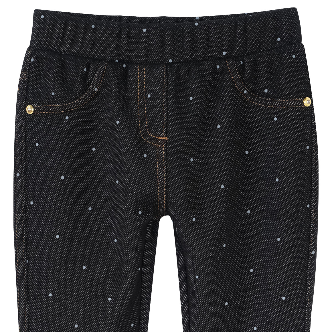 Mädchen Thermo-Jeggings mit Pünktchen-Print
