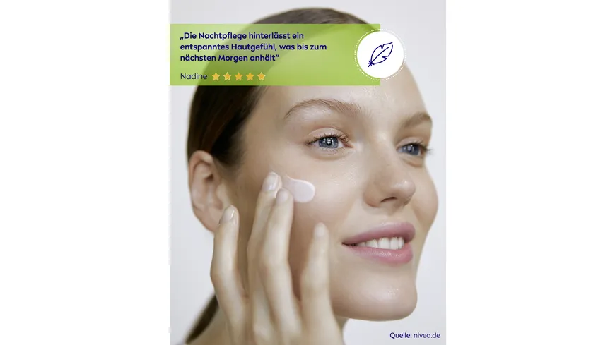 NIVEA Natural Balance Regenerierende Nachtpflege für jeden Hauttyp 50 ml