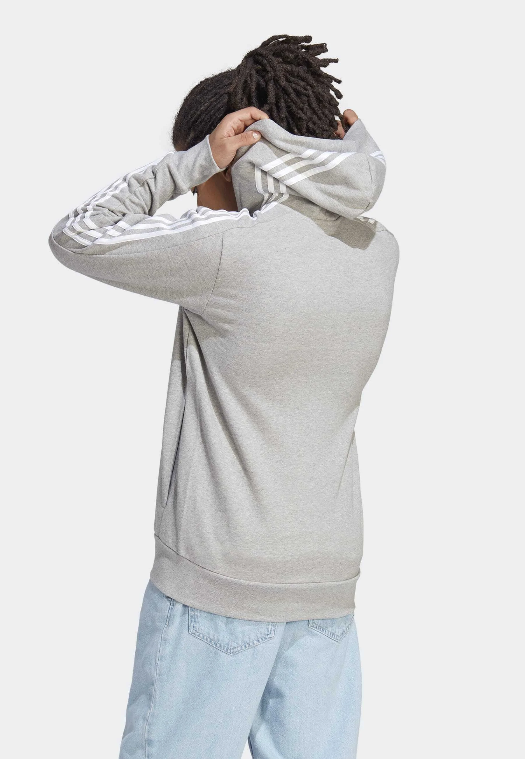 adidas Sportswear ESSENTIALS 3-STRIPES FULL-ZIP - Sudadera con cremallera