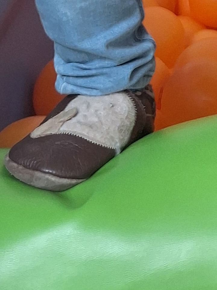 lamino Leder-Krabbelschuhe in Braun günstig kaufen 22/23
