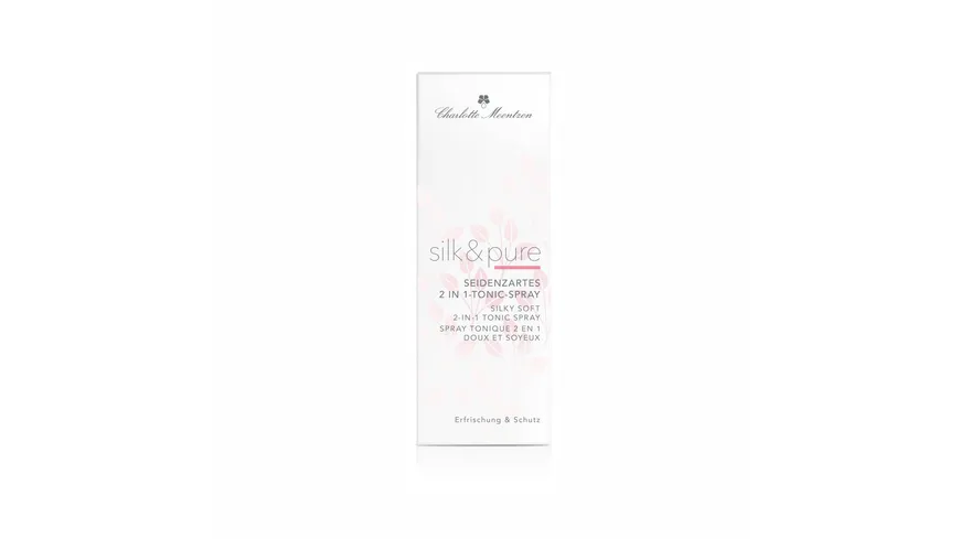 Charlotte Meentzen SILK & PURE Seidenzartes 2 in 1-Tonic-Spray 95 ml