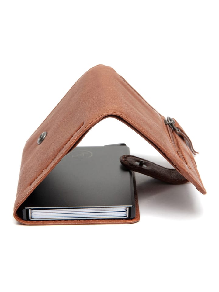 The Chesterfield Brand Nivala Geldbörse RFID Schutz Leder 7.5 cm in cognac günstig kaufen onesize