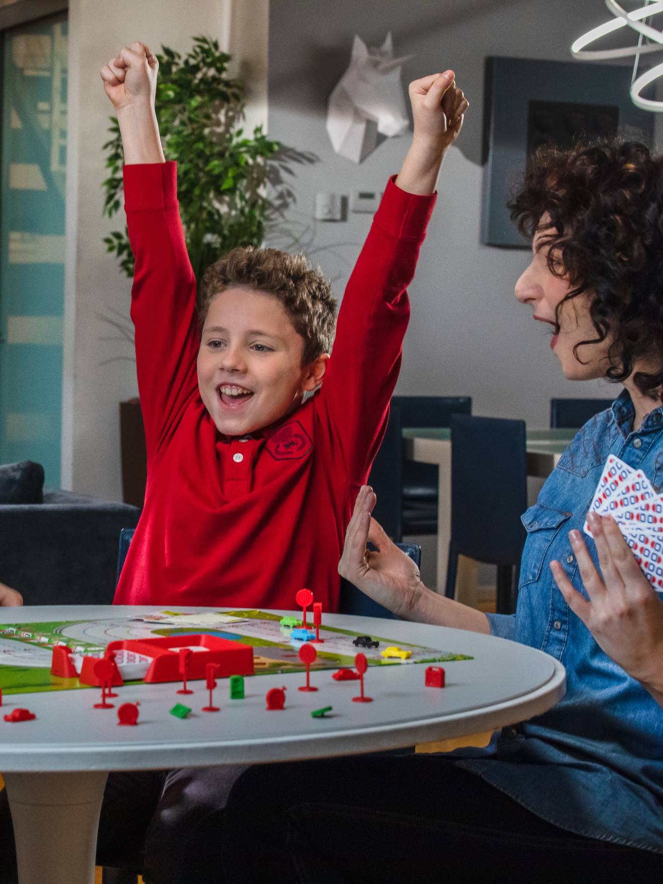 Mille Bornes sur un plateau