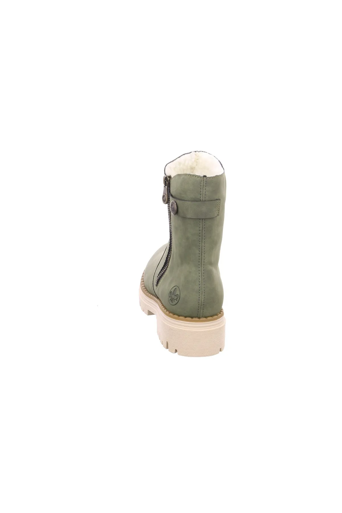 Rieker  Stiefelette - Grün - Flacher Absatz