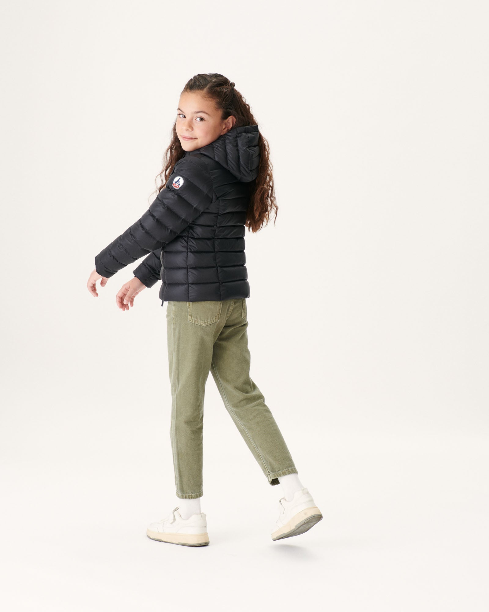 Doudoune à capuche enfant Grand Froid Noir Opale