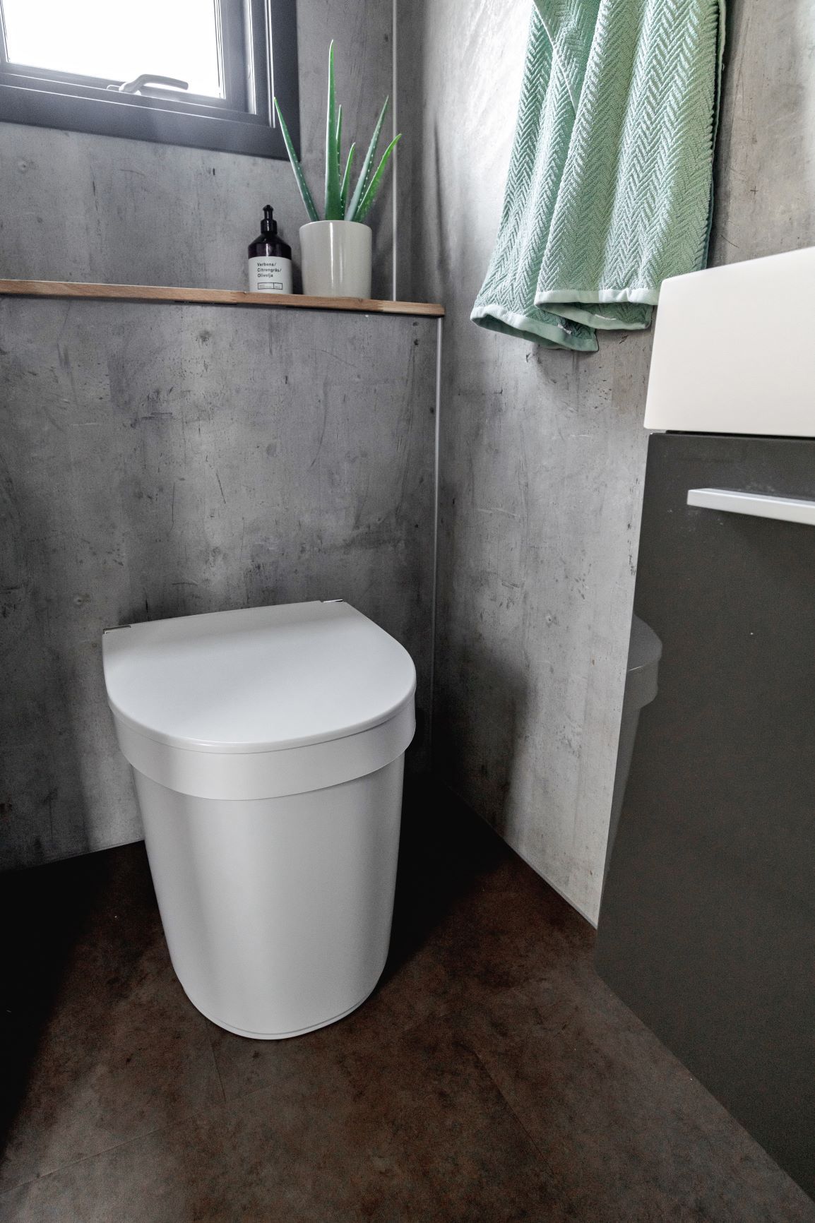 Separett Tiny mit Urinkanister Trenntoilette