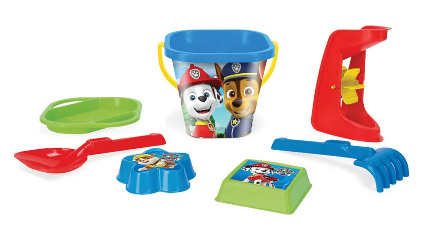 Wader - Eimergarnitur 7 tlg Paw Patrol