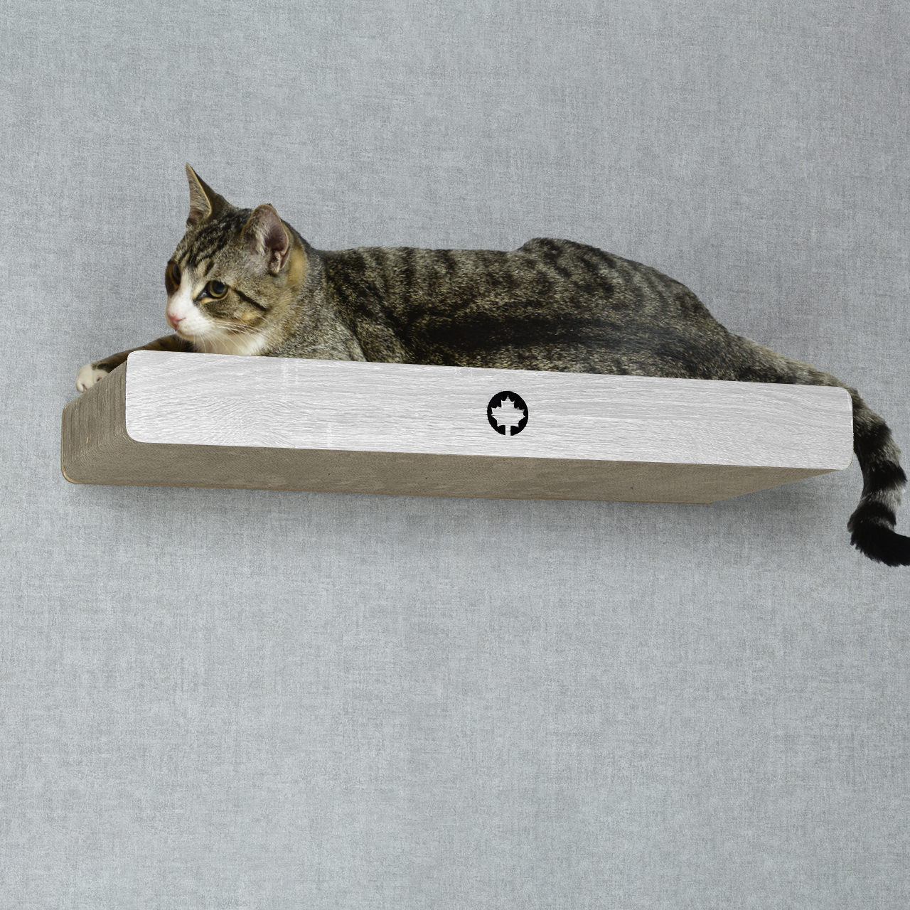 Canadian Cat Company Kratzbretter & Kratzpappen Canadian Cat Company 3er Set Kratzbrett Cloud für die Wand hellgrau
