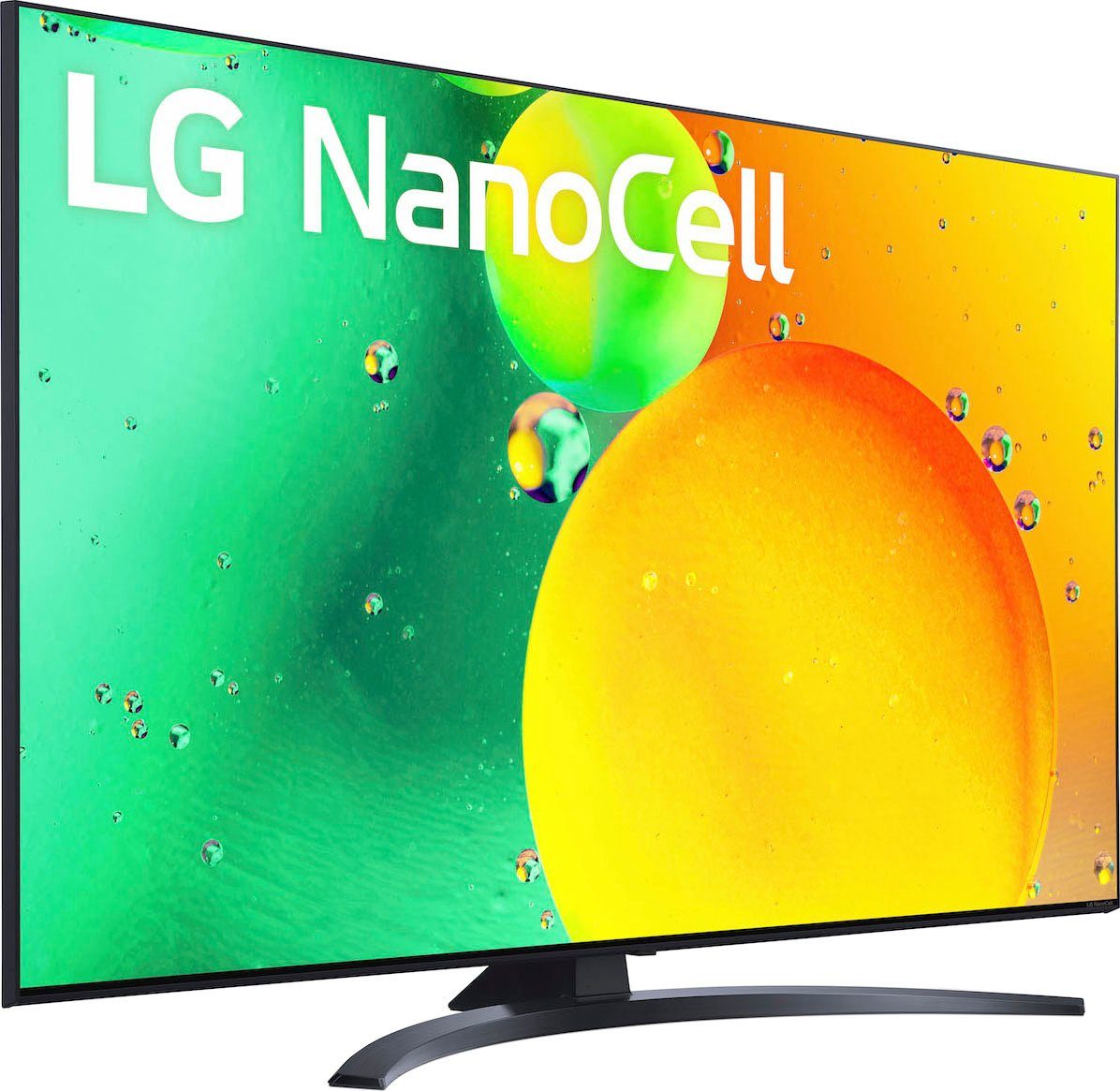 LG 65NANO769QA LED-Fernseher (164 cm/65 Zoll, 4K Ultra HD, Smart-TV, α5 Gen5 4K AI-Prozessor, Direct LED, HDMI 2.0, Sprachassistenten)