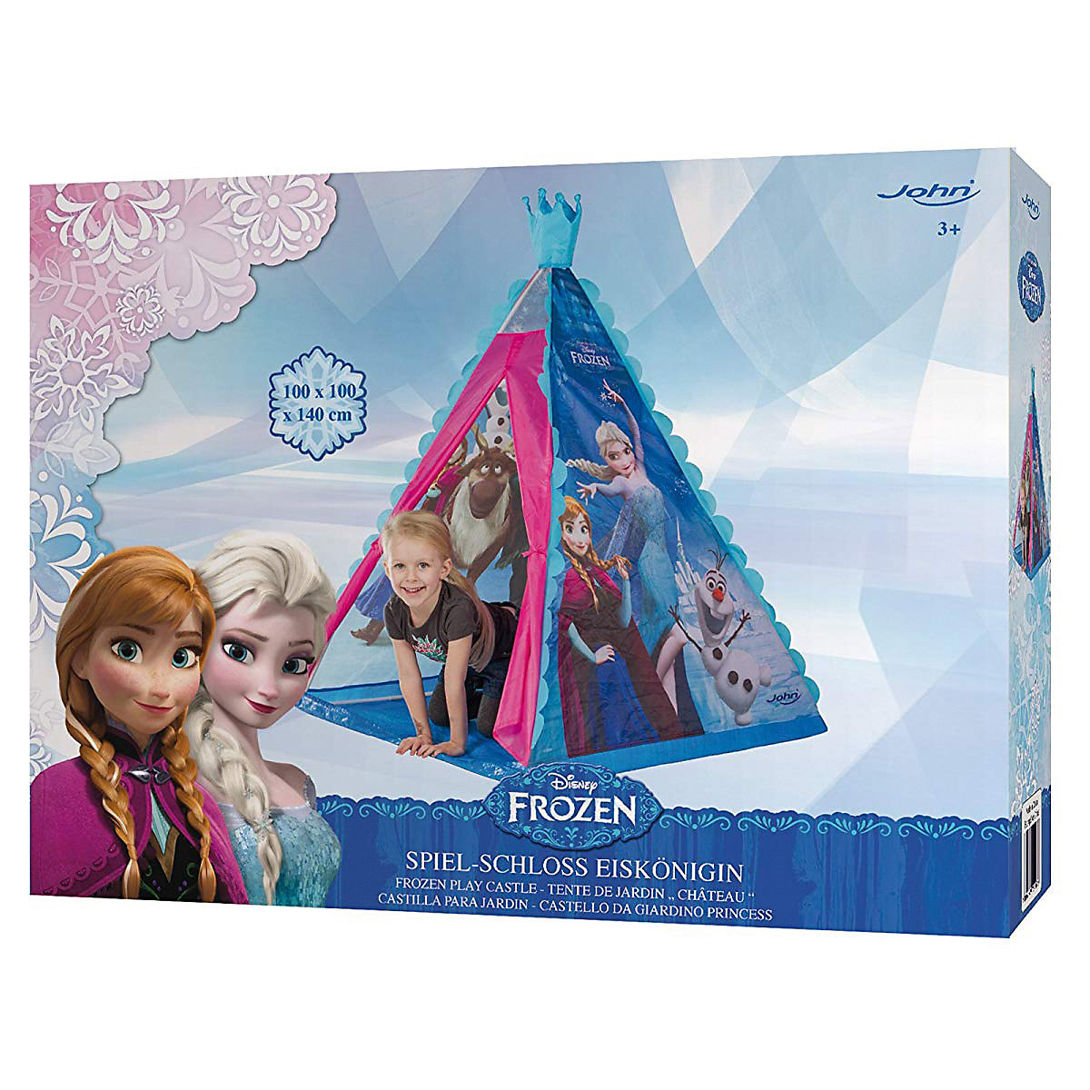 Tipi Spielzelt Frozen 2 120 x 120 x 160 cm