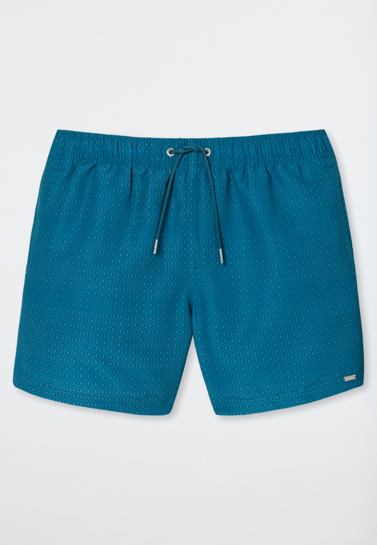 Badeshorts Webware petrol - Classic Swim