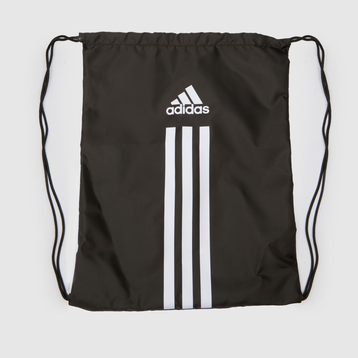 adidas svart & vit power dragskoväska