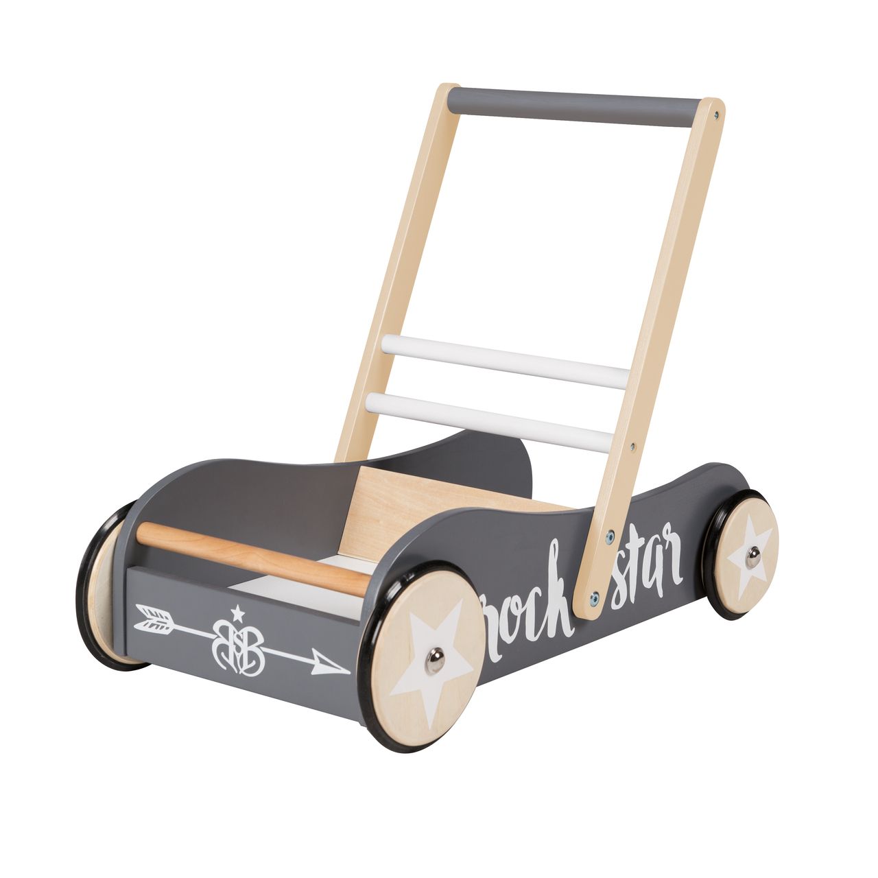 Roba Lauflernwagen 'Rock Star Baby 3', mit Bremse, als Puppenwagen nutzbar