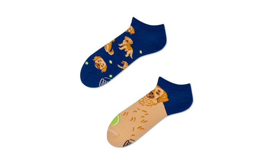 MANY MORNINGS Unisex Sneaker Socken Golden Boy Golden Boy