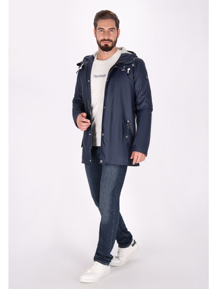 Schmuddelwedda Regenjacke in Marine günstig kaufen