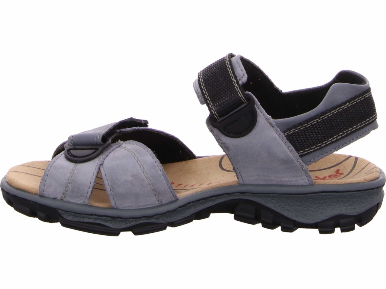 RIEKER Klassische Sandalen grün FSK Damen Sandalen