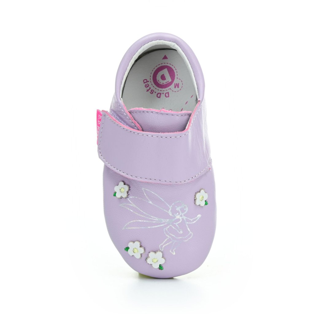 D.D.Step K1596-41332 lila Barfußkrabbelschuhe