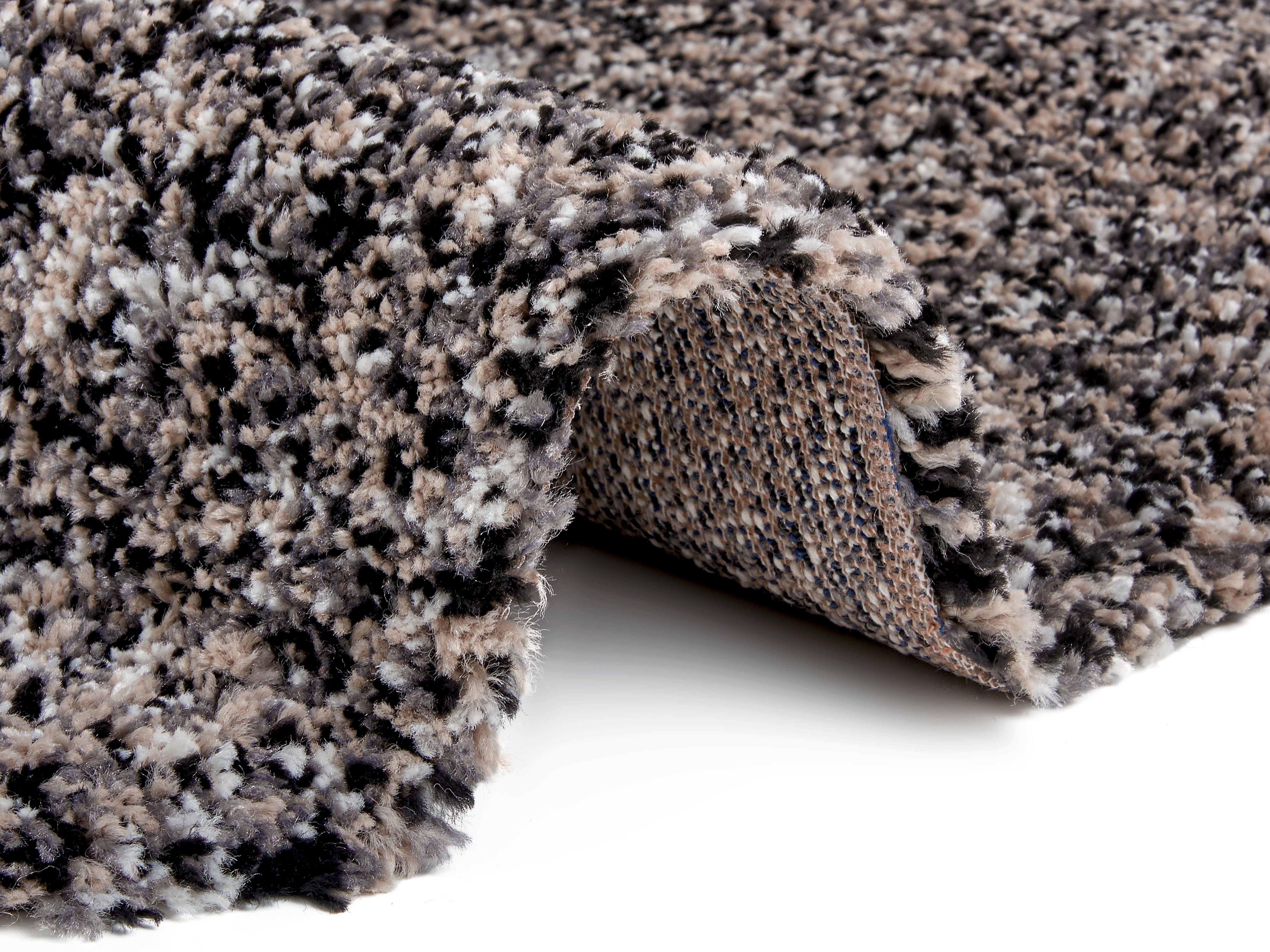 Hochflor-Teppich Shag, HANSE Home, rund, Höhe: 35 mm, Hochflor, Shaggy, pflegeleicht, flauschig, weich, modern, Wohnzimmer
