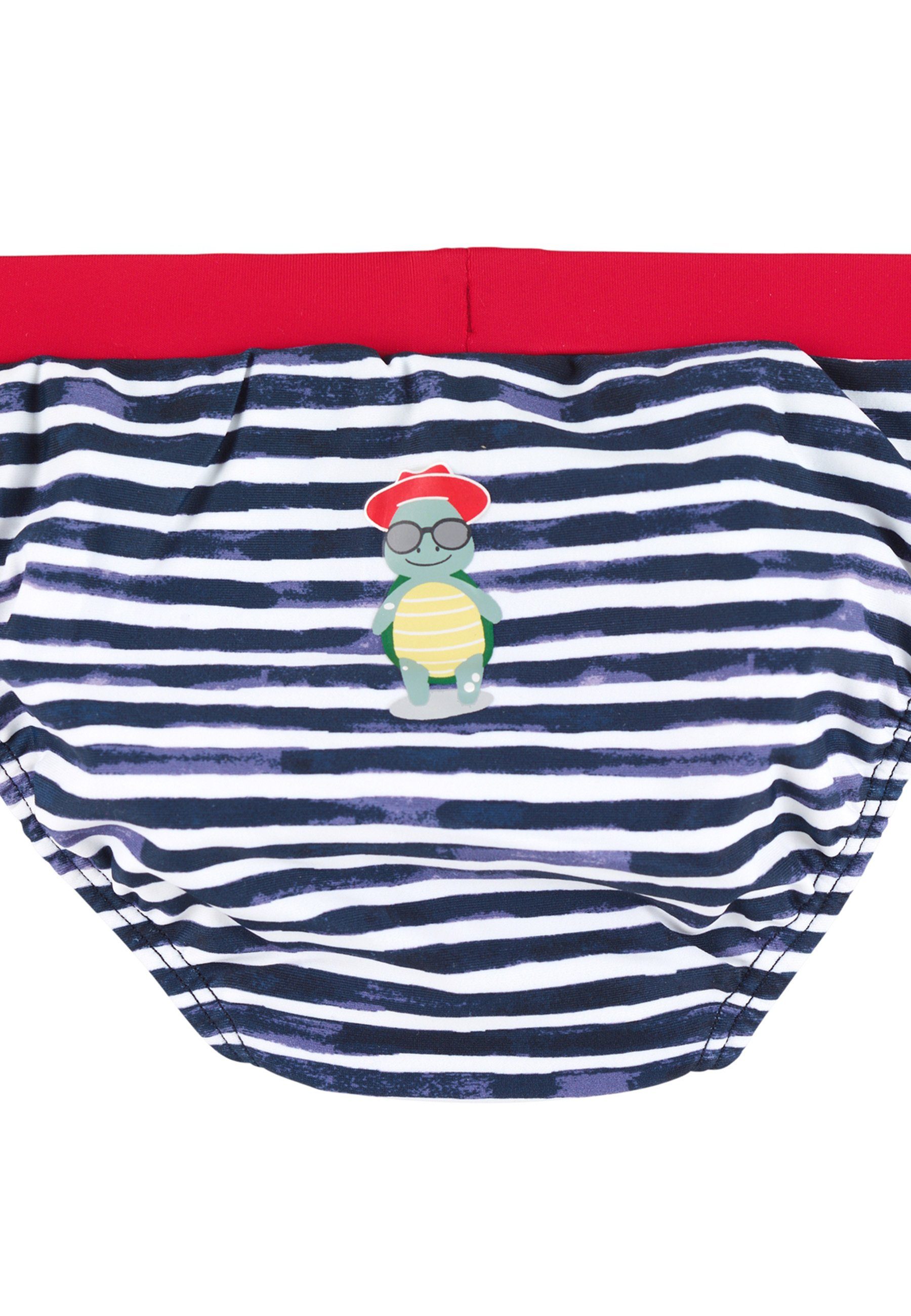 Sterntaler® Badehose Badehose Schildkröte (1-St., Baby Schwimmshorts mit Windelfutter, Badeshorts Kinder) Baby Badehose mit Kordel zur Weitenregulierung, Badepants