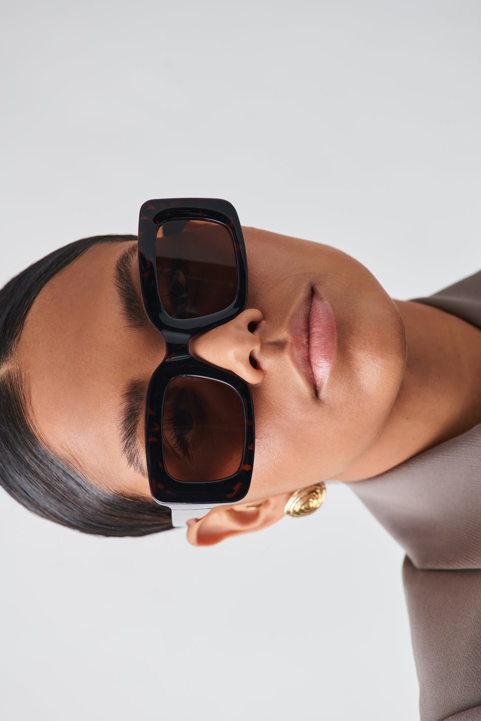Square shaped sunglasses
