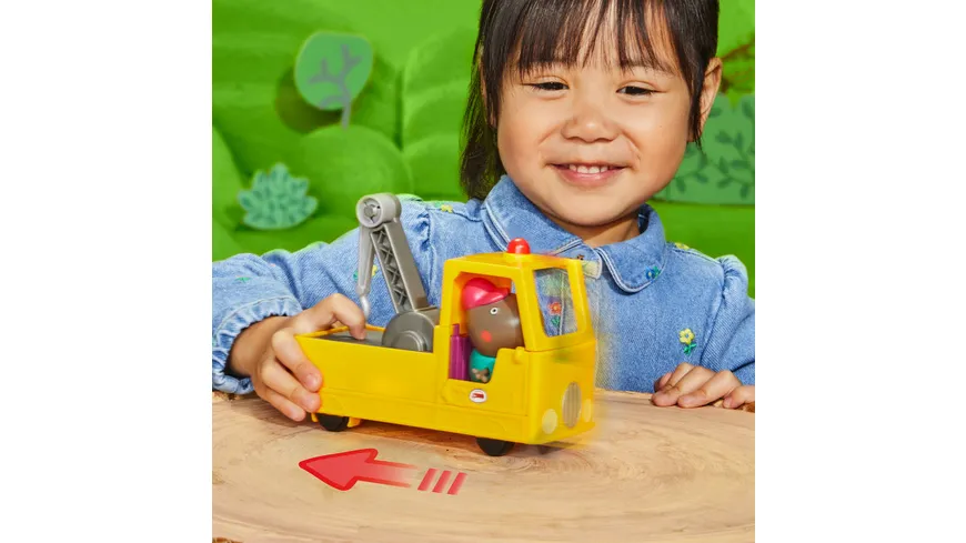 Hasbro - Peppa Pig Opa Kläffs Abschleppwagen