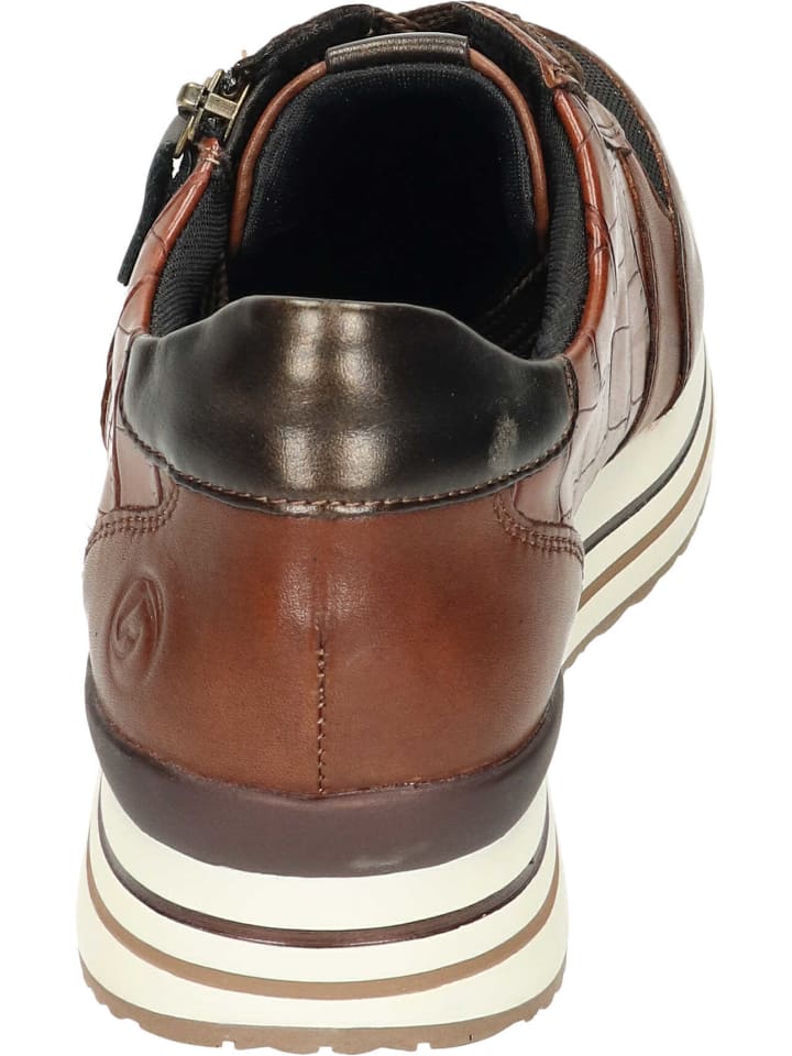 remonte Schnürschuhe in chestnut/schwarz-bronze/mogano günstig kaufen 40