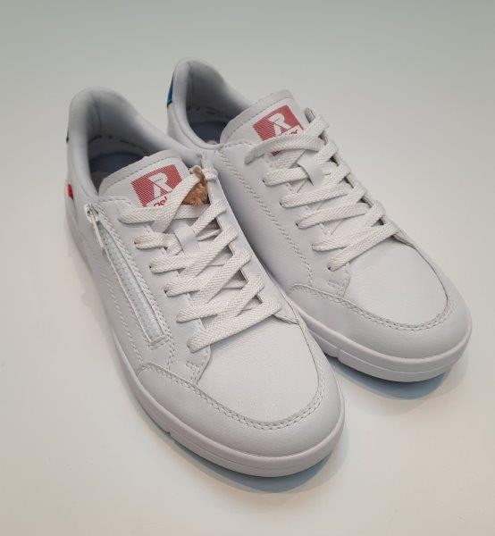 RIEKER Stiefeletten weiss