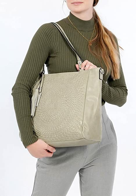 SINA JO Handtaschen braun RUBY SHOPPER M