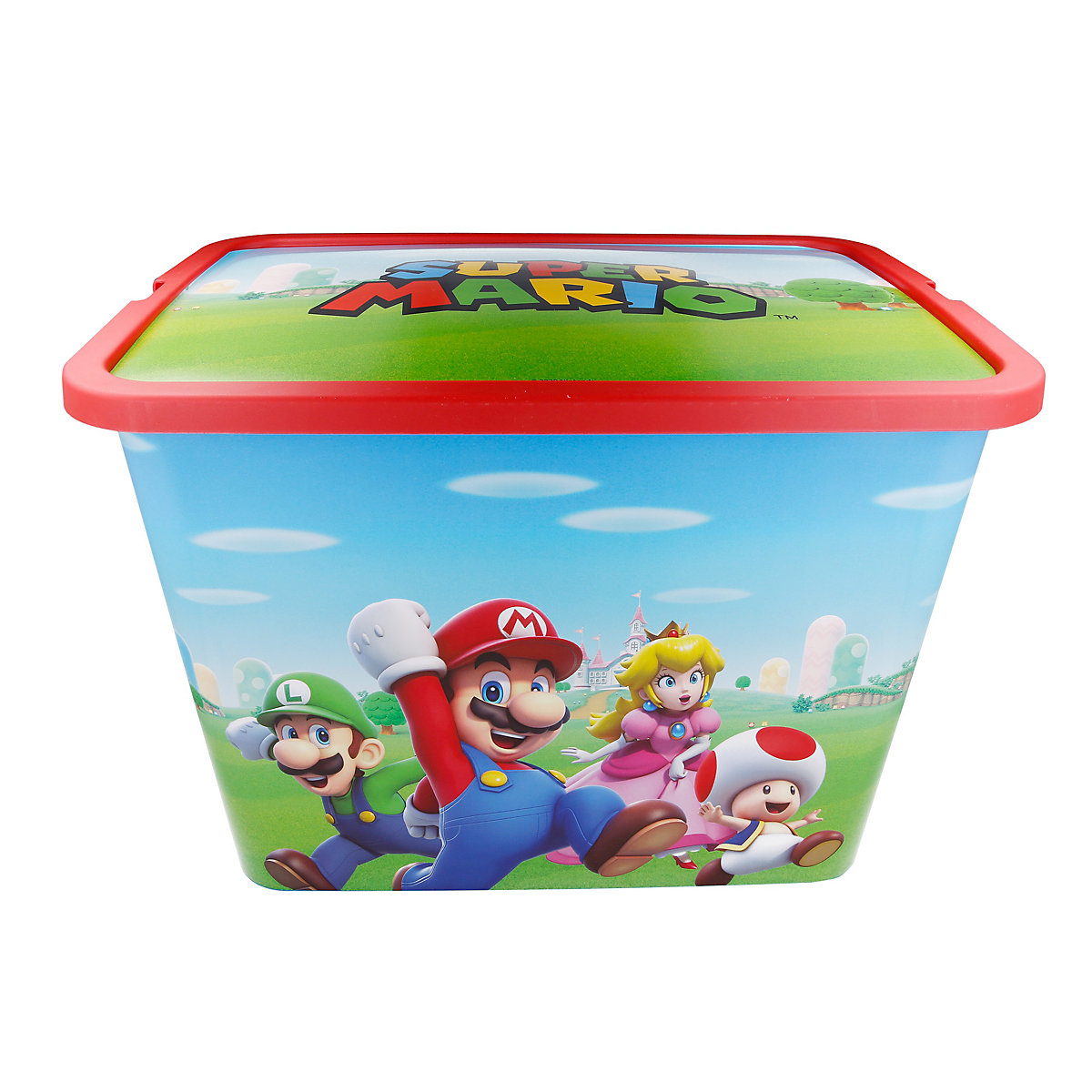 Super Mario Aufbewahrungsbox mit Deckel 23L