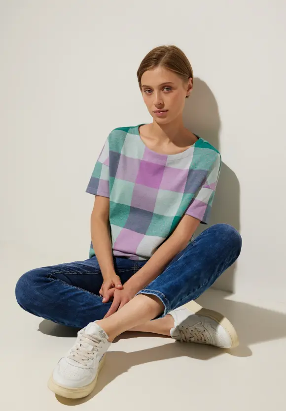 Street One Multicolor Karo Shirt