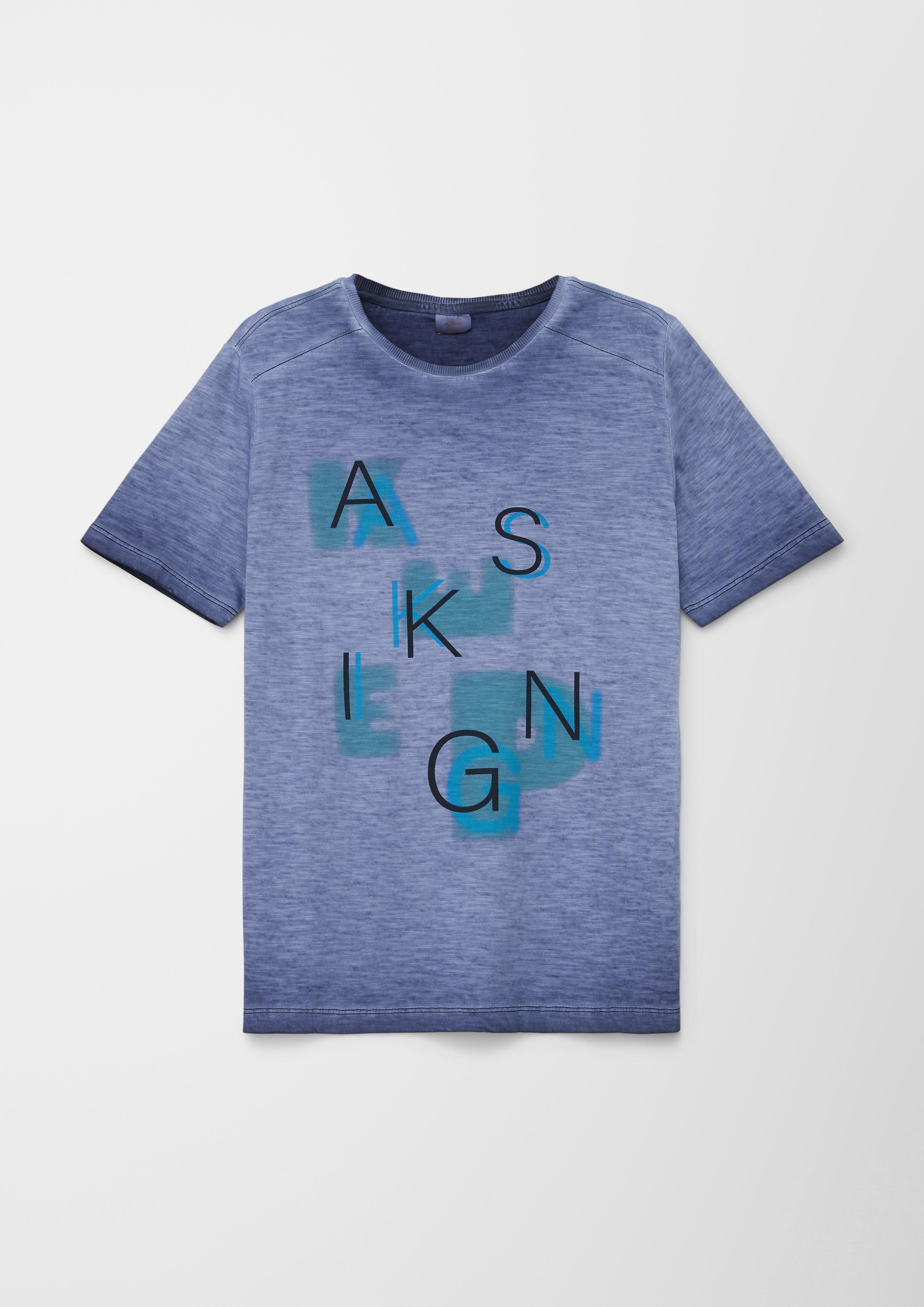 T-Shirt mit Frontprint  2130517-5952