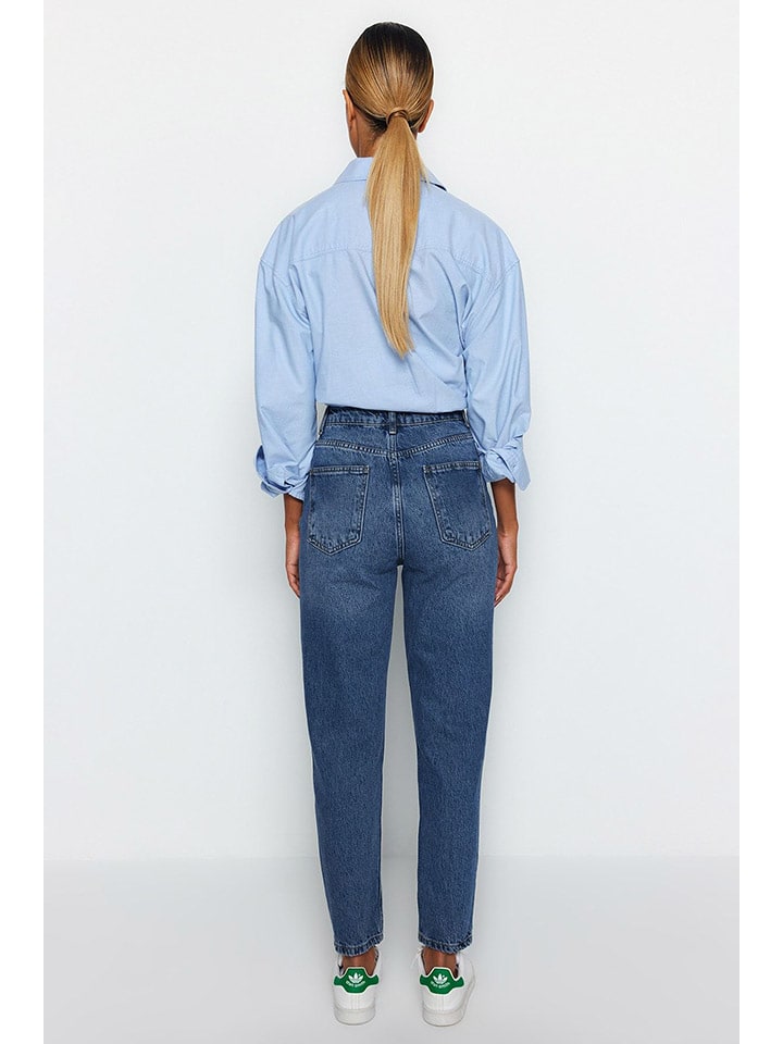 trendyol Jeans - Tapered fit - in Blau günstig kaufen