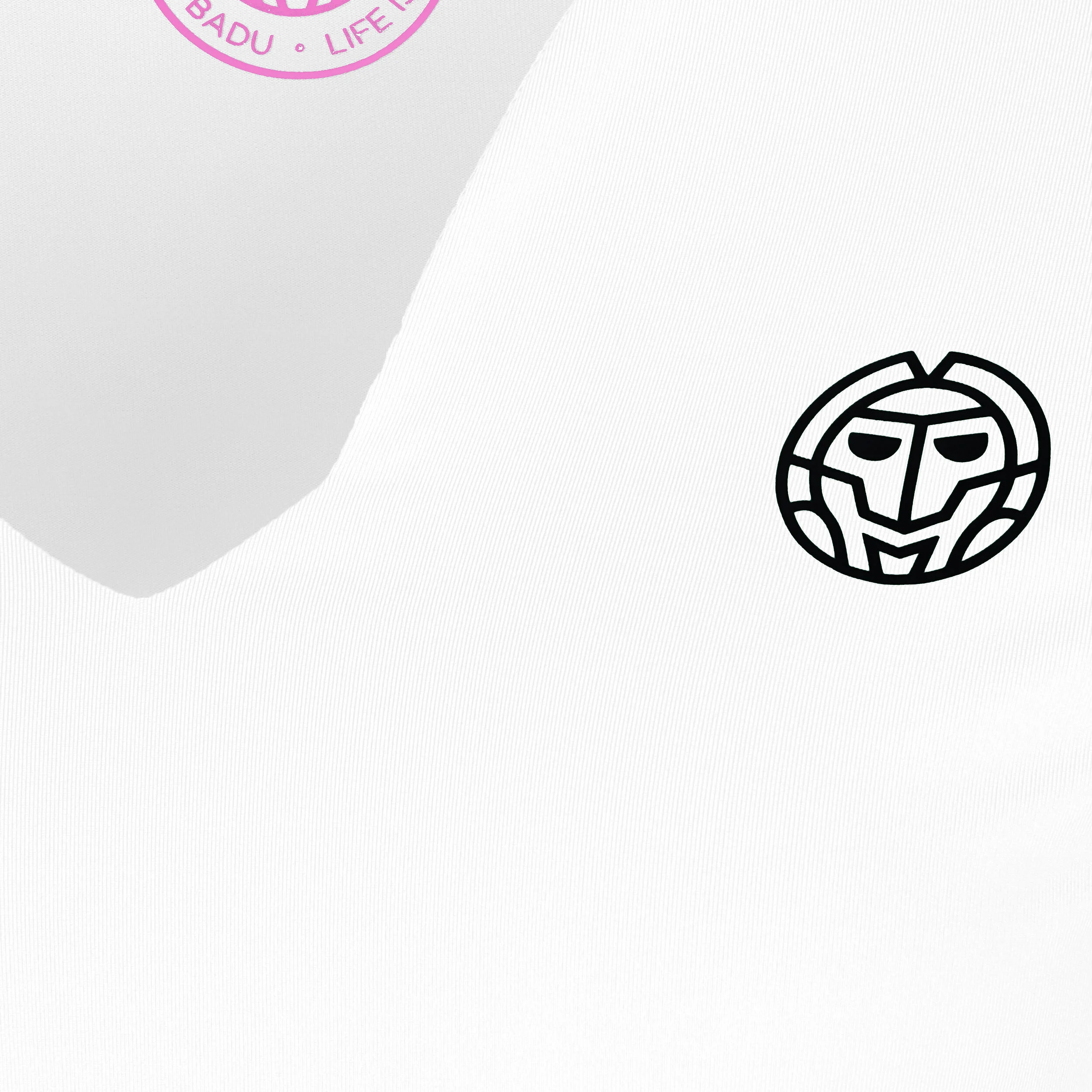 Crew V-Neck Longsleeve Damen - Weiß