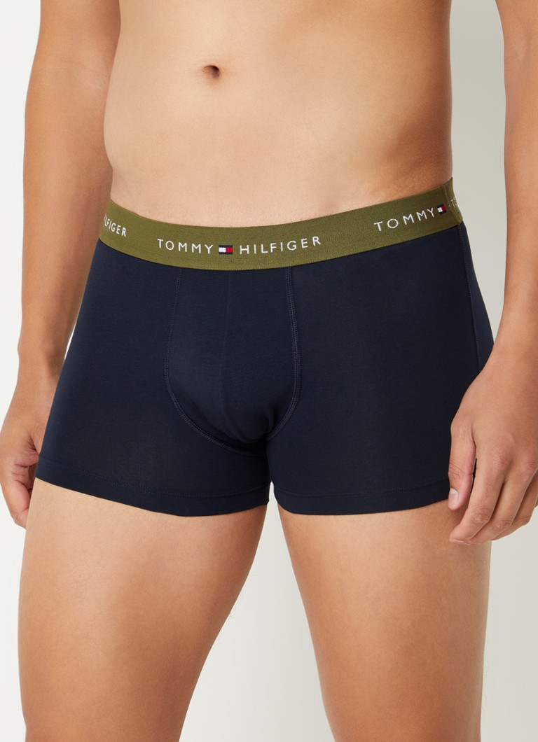Set de 3 perechi de boxeri cu logo-ul Tommy Hilfiger