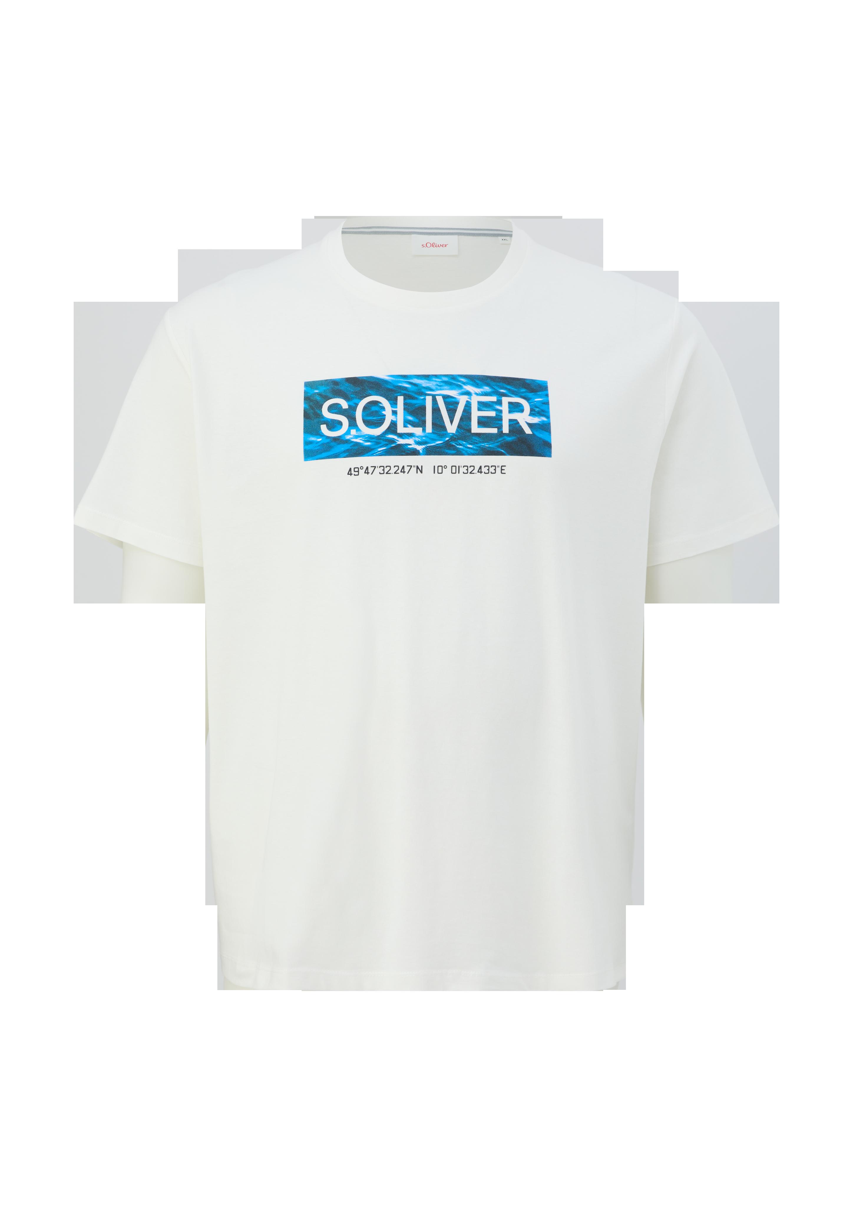 Jerseyshirt mit Front-Print  2139642-01D1
