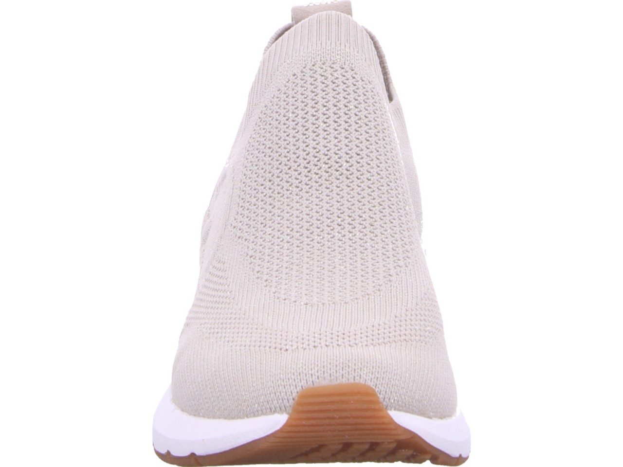 TAMARIS Sportliche Slipper silber