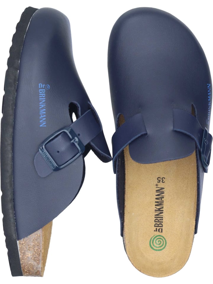 Dr. BRINKMANN Clogs ohne Absatz in ozean/navy günstig kaufen