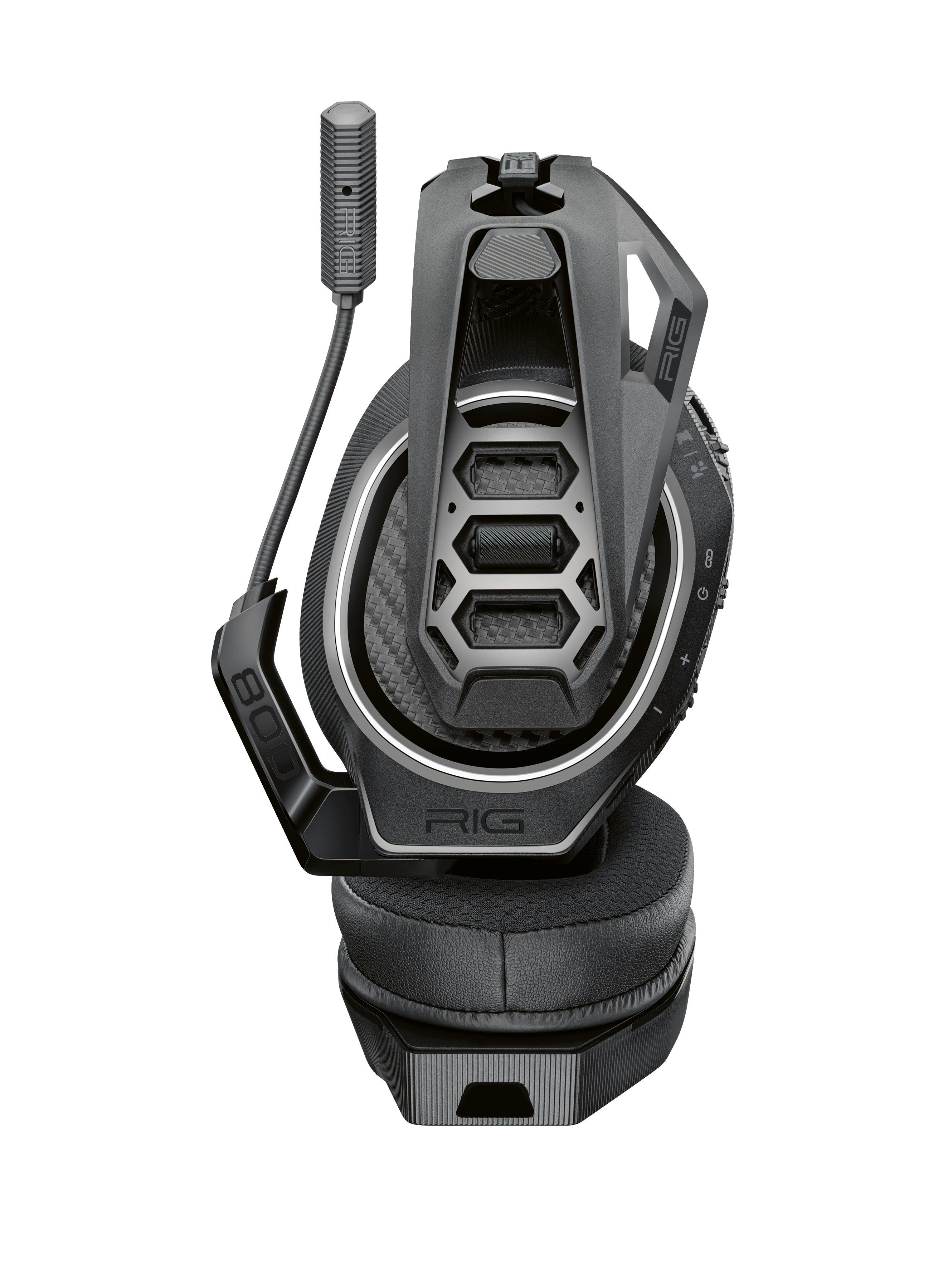 nacon RIG 800 PRO HX, schwarz, USB, kabellos, Dolby Atmos, Over Ear Gaming-Headset (kompatibel mit Xbox Series X/S, Xbox One)