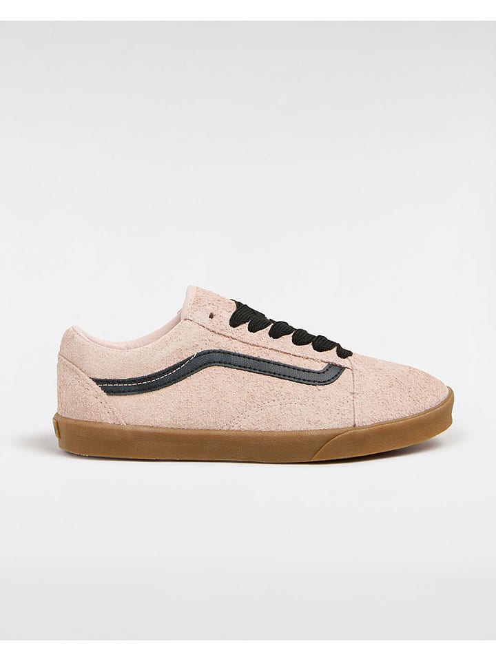 Vans Leder-Sneakers in Rosa günstig kaufen