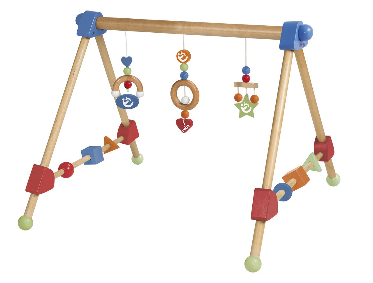 Roba Spieltrapez, Spiel-und Greiftrainer, mehrfarbig, H x B x T: 42,5 x 61 x 44,5 cm