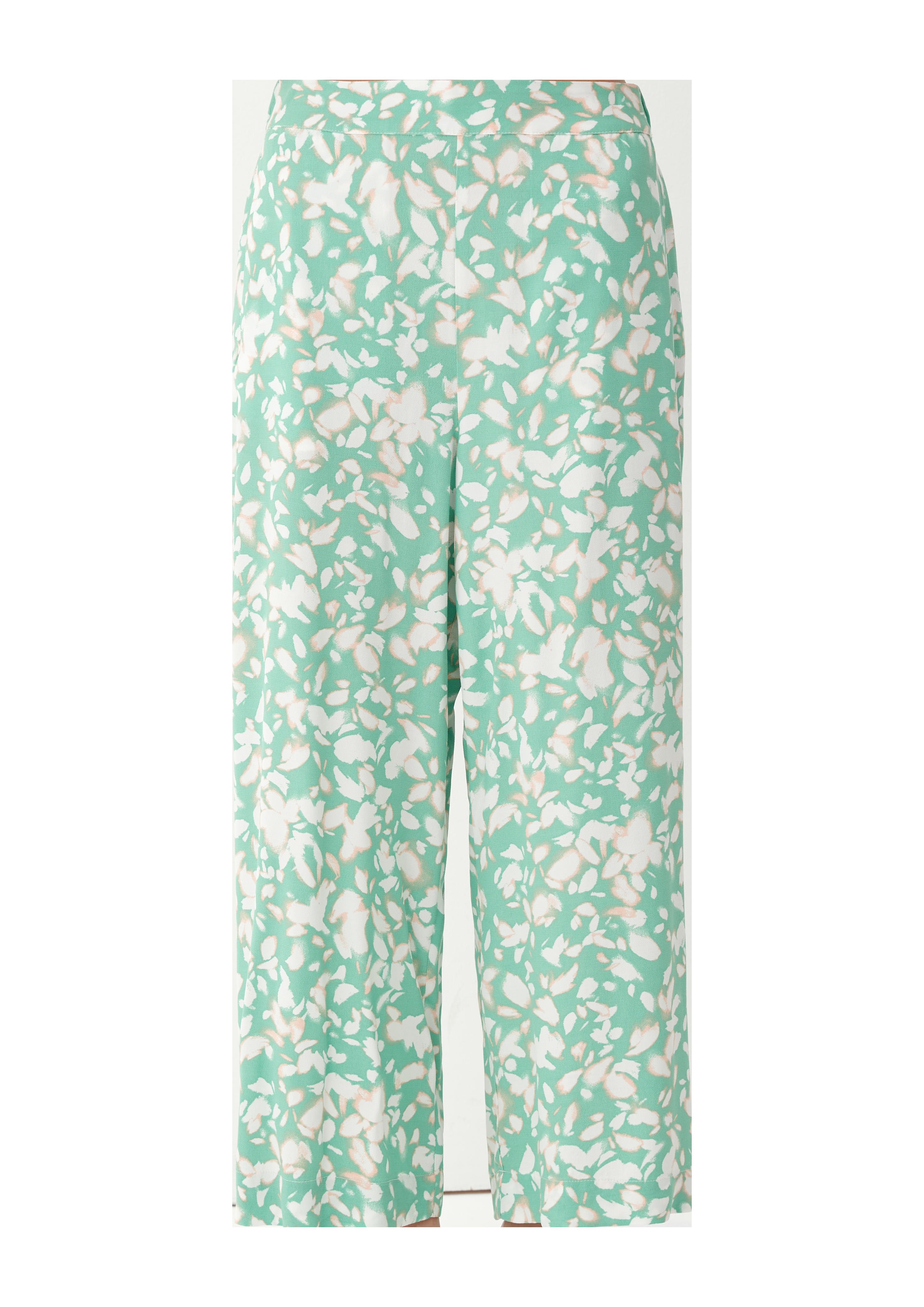 Regular: Stoffhose mit Allover-Print  2130344-73A0