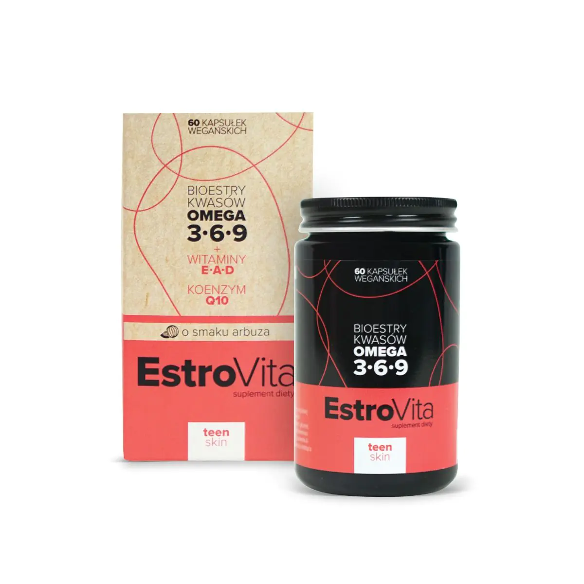 Estrovita Teen Skin, Omega-3-6-9 kiseline, kapsule