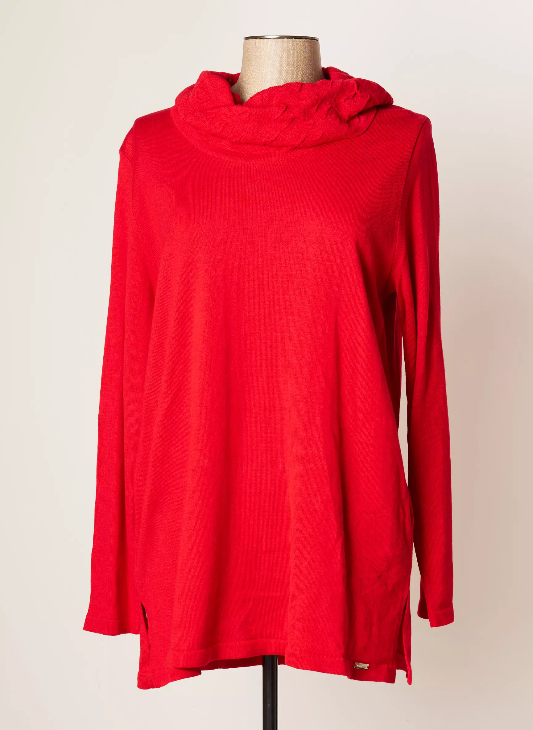 Chalou Cols Roules Femme couleur rouge