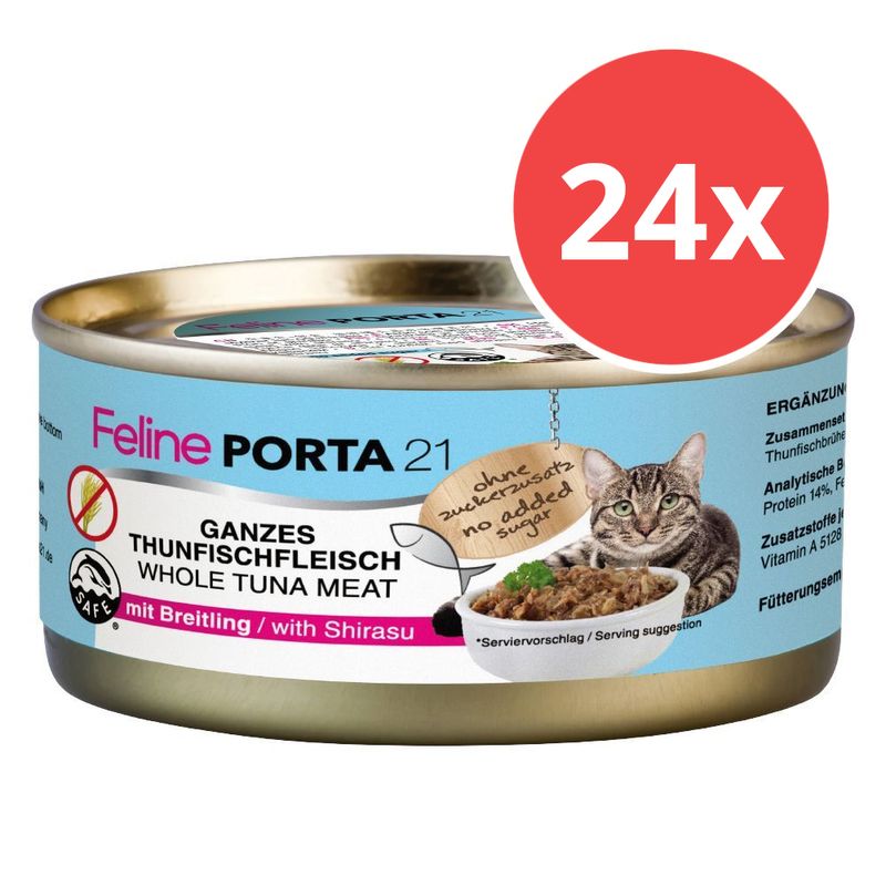 Sparpaket Feline Porta 21 24 x 156 g zu Discountpreisen % bei bitiba.de