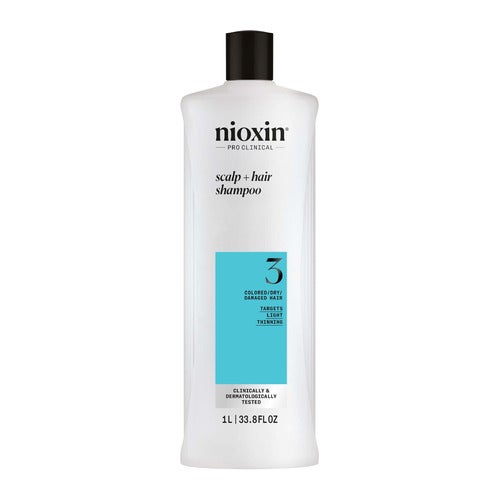 Nioxin System 3 šampon za vlasište i kosu 1000 ml